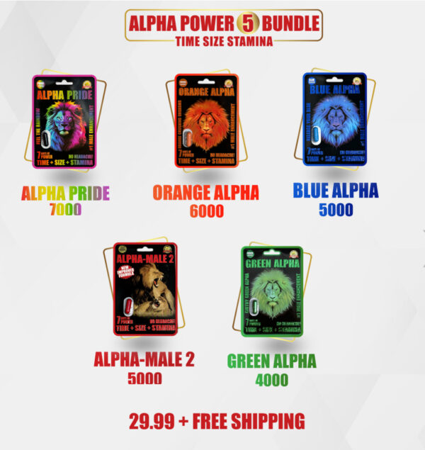 Alpha Power 5 Bundle